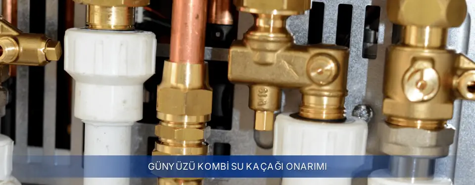 Günyüzü İlçemi Buderus Kombi Su Kaçağı Onarımı